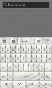 Keyboard Color White