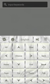 Keyboard Color White