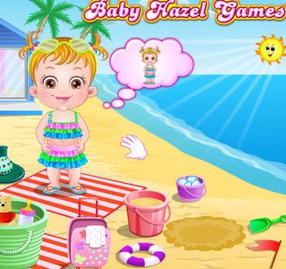 Baby Hazel Beach Holiday