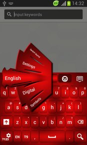 Red Glow Keyboard Free