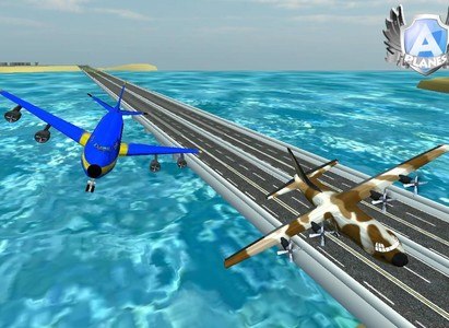 A-plane flight simulator 3D
