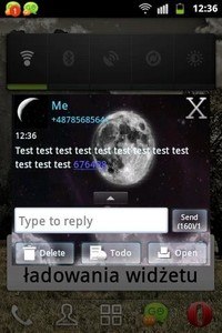 GO SMS Theme Night Moon