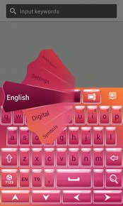 Pink Keyboard Color