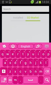 Pink Keyboard Personalization