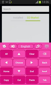 Pink Keyboard Personalization