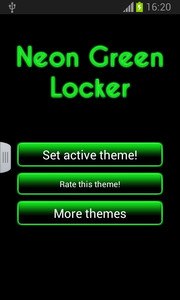 Neon Green Locker