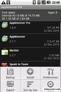 AppMonster Pro Backup Restore