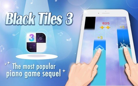 Classic Black Piano Tiles 3