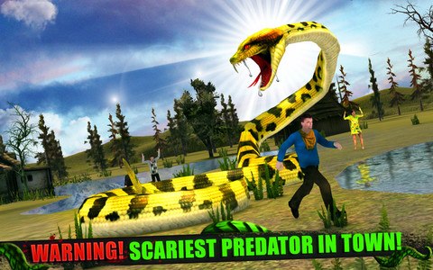 Angry Anaconda Attack 3D
