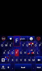 Blur Background Keyboard
