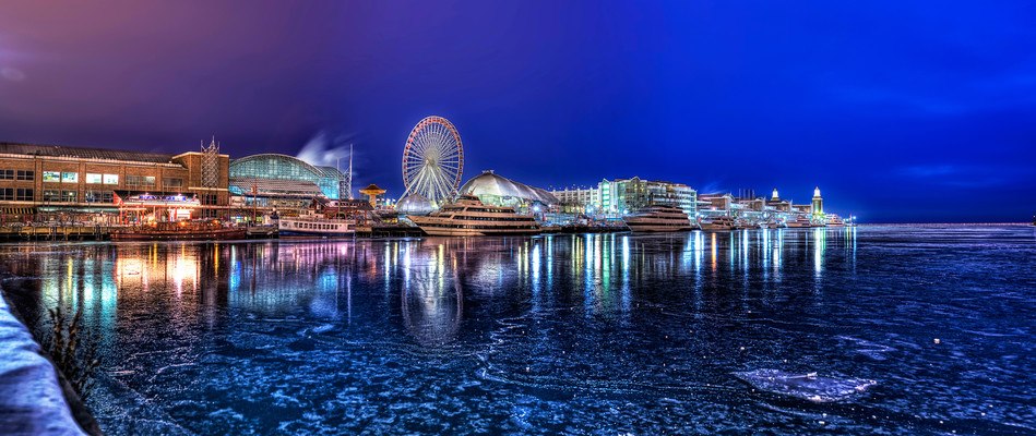 Navy Pier Chicago HDR