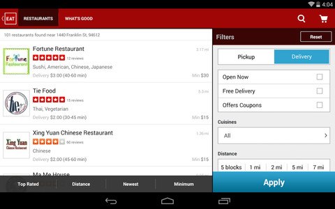 EAT24 Food Delivery & Takeout