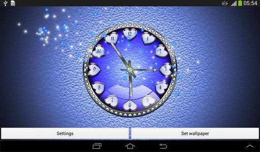 Clock Live Wallpaper App