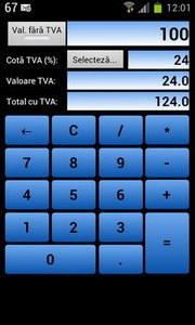 Calculator TVA