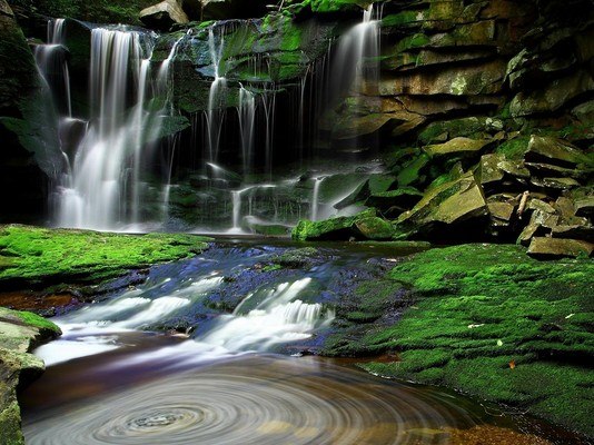 Waterfall Swirl