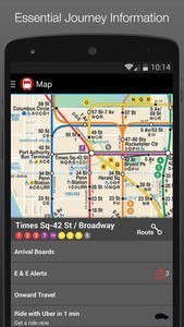 New York MTA Subway Map (NYC)