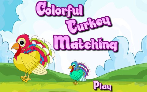 Matching Colorful Turkey
