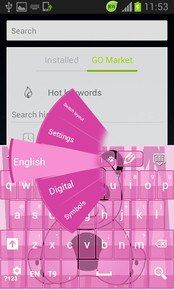 Pink Panda Keyboard