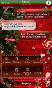 Christmas Outfits Keyboard