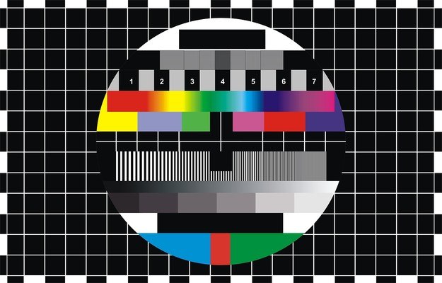 Old Television Test Card