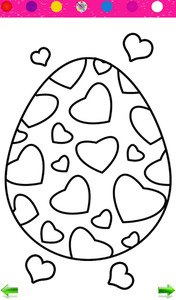 Coloring: Easter Eggs