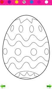 Coloring: Easter Eggs