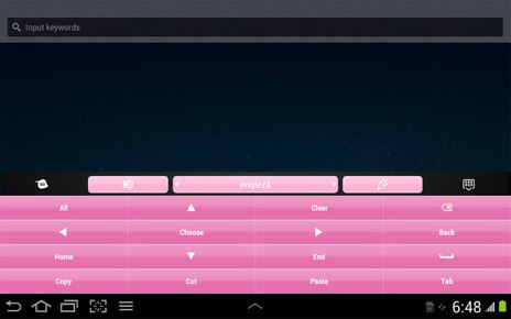 Black and Pink Keyboard Free