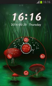 Nature Lock Screen Theme