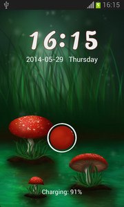 Nature Lock Screen Theme