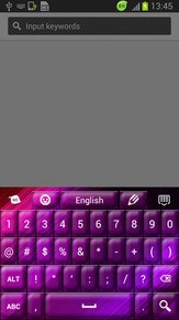Purple Skin for Keypad