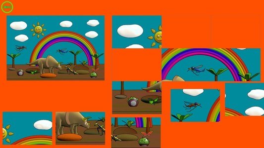 Dinosaur Puzzle Game For Kids