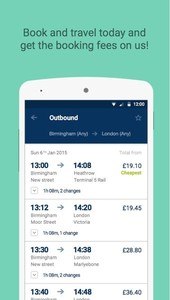 thetrainline times and tickets