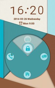 Locker Cyan for Android L