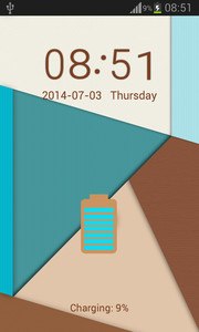 Locker Cyan for Android L