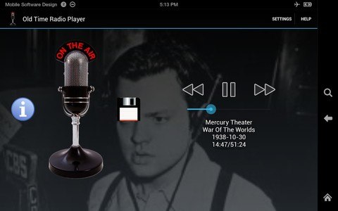 Old Time Radio Player (no ads)