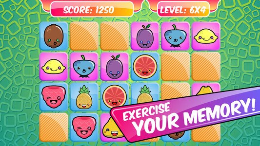 MatchUp Fruits Learning Game