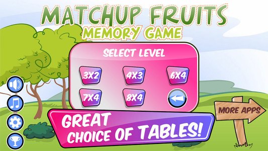 MatchUp Fruits Learning Game
