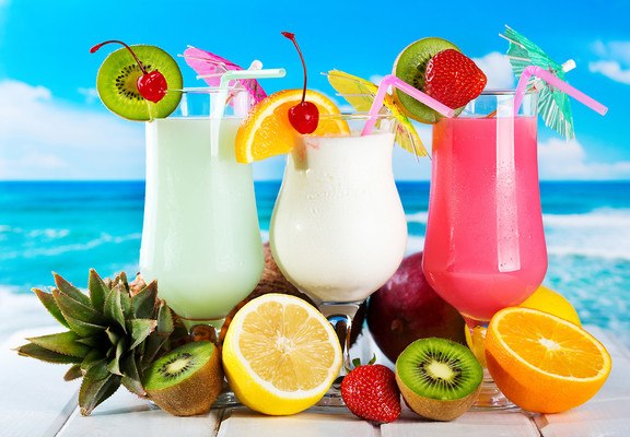 Bright Summer Cocktails