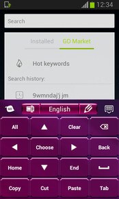 Keyboard for Android Purple