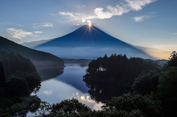 Mount Fuji Sunshine