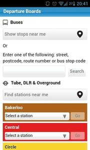 London Transport Planner