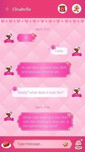 (FREE) GO SMS VALENTINE THEME