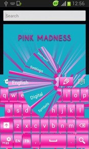 Keyboard Pink Madness