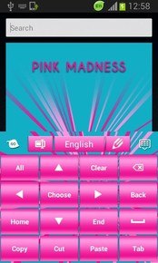 Keyboard Pink Madness