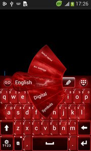 Red Storm Keyboard Theme