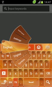 Keyboard Orange