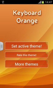 Keyboard Orange