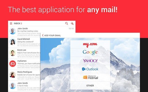 myMail&mdash;Free Email Application