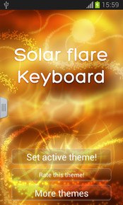 Solar flare Keyboard