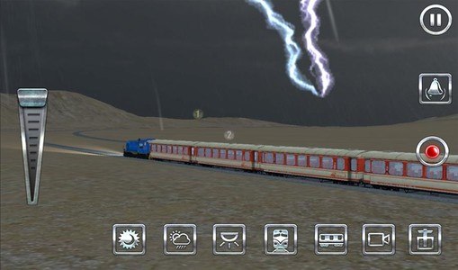 Oil Train Driving Simulation